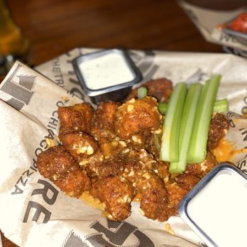 Chicago Fire - Folsom - 1/2 Pound Buffalo Garlic Boneless Wings - Pizza Near Me - Folsom, California Chicago Fire - Folsom - 1/2 Pound Buffalo Garlic Boneless Wings - Pizza Near Me - Folsom, California