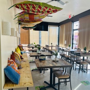 Famous Princess Kitchen - the dining area of the restaurant - African Near Me - Houston, Texas Famous Princess Kitchen - the dining area of the restaurant - African Near Me - Houston, Texas