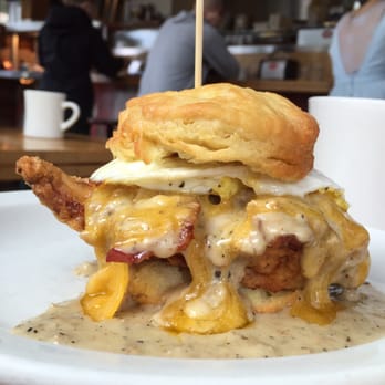 Pine State Biscuits - The Reggie's Deluxe. - Breakfast & Brunch Near Me - Portland, Oregon