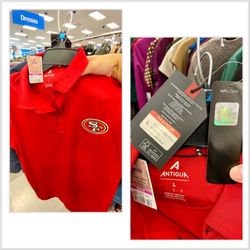 Ross Dress for Less - Antigua Niners polo - fanatics & nfl store sell for like $75. Ross $8.99 on the clearance rack