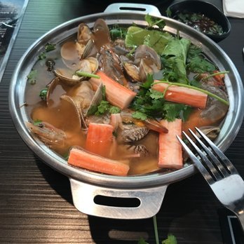 Shabuya - My seafood mix with miso broth - Hot Pot Near Me - Honolulu, Hawaii Shabuya - My seafood mix with miso broth - Hot Pot Near Me - Honolulu, Hawaii