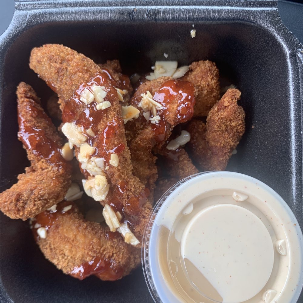 Stella's Kitchen - Almond encrusted duck appetizer to go - Southern Near Me - Napoleonville, Louisiana Stella's Kitchen - Almond encrusted duck appetizer to go - Southern Near Me - Napoleonville, Louisiana