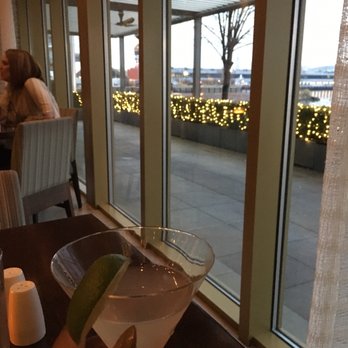 HAVEN Riverfront Restaurant & Bar - The view from my table which wasn't all that great in comparison to other tables. - New American Near Me - Edgewater, New Jersey HAVEN Riverfront Restaurant & Bar - The view from my table which wasn't all that great in comparison to other tables. - New American Near Me - Edgewater, New Jersey