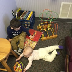 Pediatric Dentistry - milk crate of books, and toys