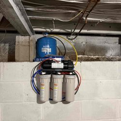 Hague Quality Water of Maryland - Installed a reverse osmosis drinking water unit to provide the best drinking water.