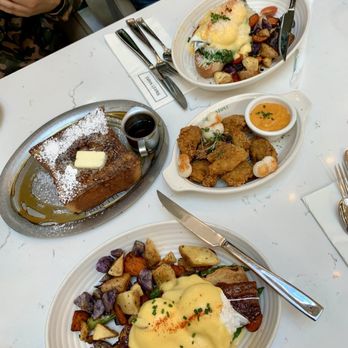 Sweet Maple  - Marnier French Toast, Florentine Benedict, Korean Fried Chicken Bites, Blackstone Benedict - New American Near Me - Walnut Creek, California