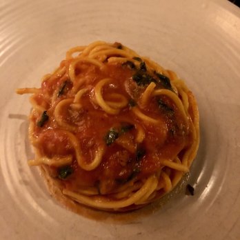 Scarpetta - Tomato basil spaghetti - Italian Near Me - New York, New York