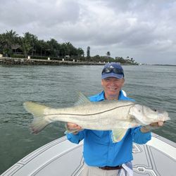 Coastal Charter Company - Nice keeper snook. Ft Pierce inlet.