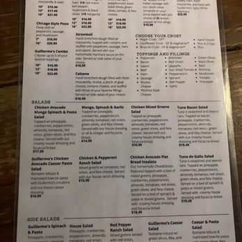 Guillermo's - Italian Near Me - San Antonio, Texas