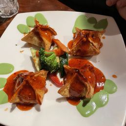 Goat Cheese Wontons