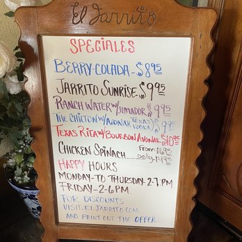 El Jarrito - Specials - Mexican Near Me - Katy, Texas El Jarrito - Specials - Mexican Near Me - Katy, Texas
