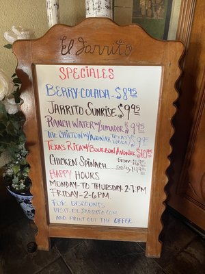 Menu photo 1 El Jarrito Katy, TX Menu photo 1 El Jarrito Katy, TX