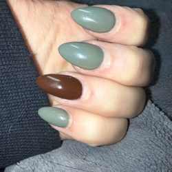 Mimi's Nails - All different sized nails smh.