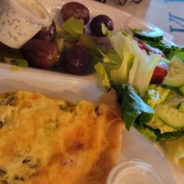 Spinach Bacon Quiche