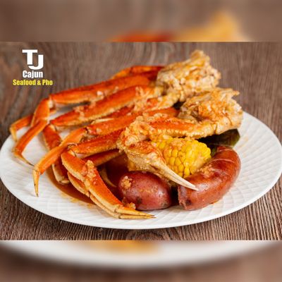 TJ Cajun Seafood, Wings and Pho by null