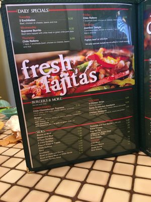 Menu photo 1 Juanito's Mexican Restaurant Portales, NM Menu photo 1 Juanito's Mexican Restaurant Portales, NM