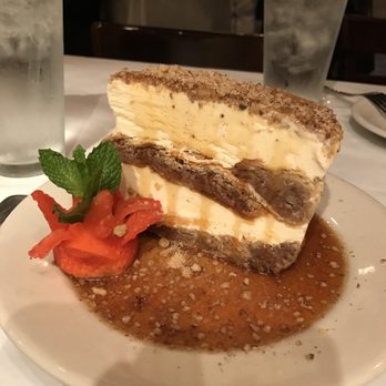 Ziziki's - baklava ice cream cake - a little hard, but otherwise good. - Greek Near Me - Dallas, Texas