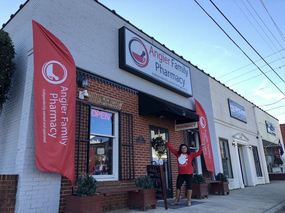 ANGIER FAMILY PHARMACY Updated September 2024 50 E Depot St, Angier