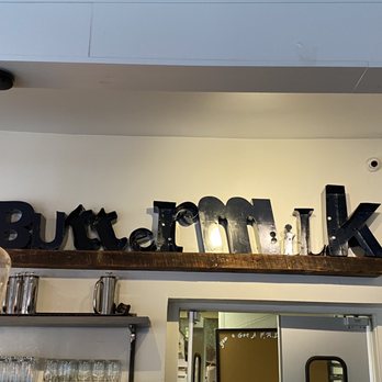 Buttermilk Kitchen - Cute entryway sign - Breakfast & Brunch Near Me - Atlanta, Georgia