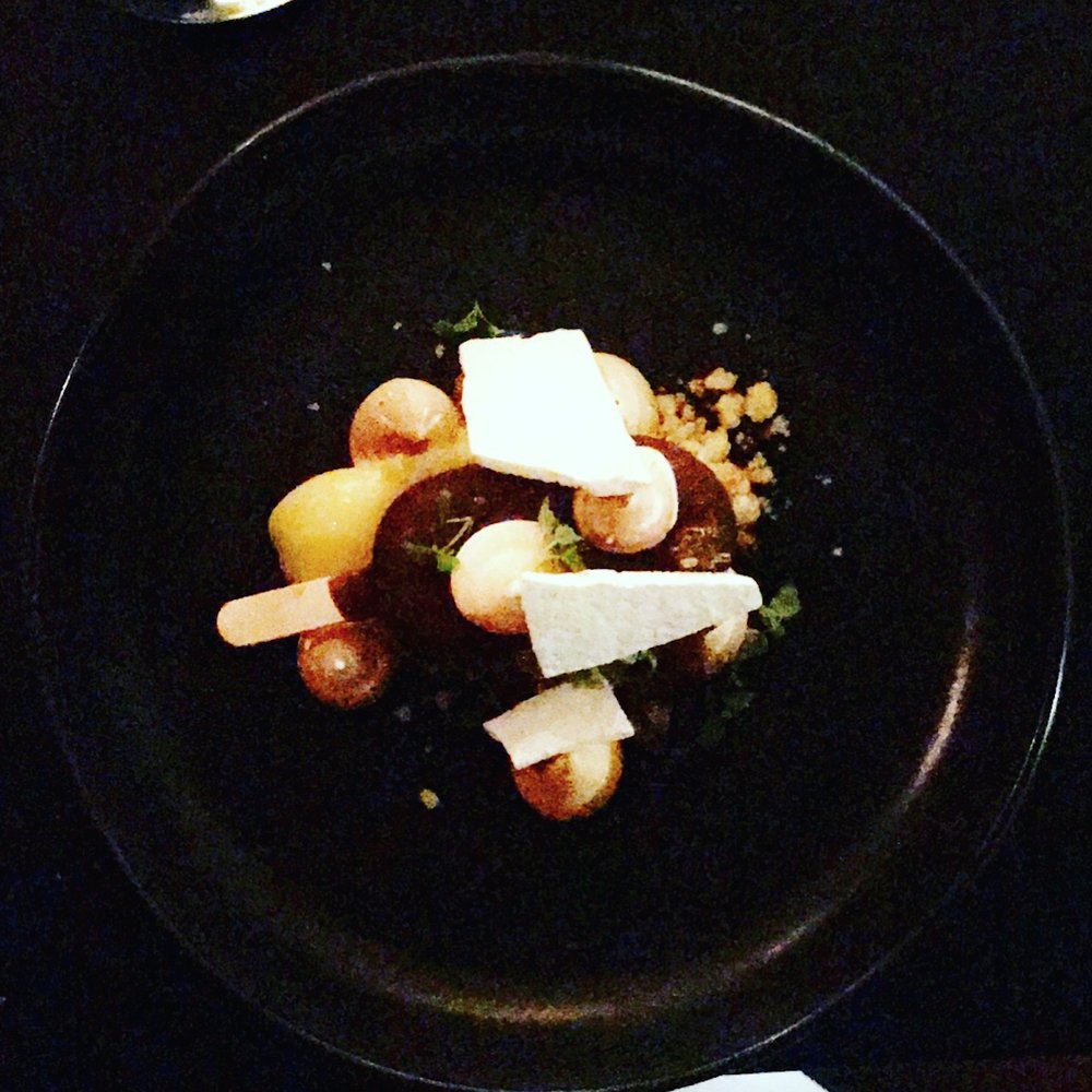 Otis Dining Hall - OTIS magnum meringue, lemon curd, sable crumbs, lemon balm - Modern Australian Near Me - Kingston, ACT