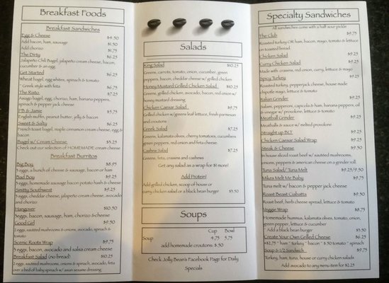 Menu photo 4 Jolly Bean Cafe Plymouth, MA