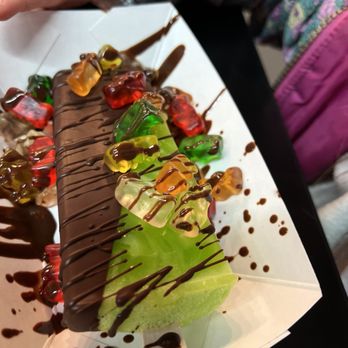 The Paleta Bar - Lime with dark chocolate and gummy bears - Ice Cream & Frozen Yogurt Near Me - Overland Park, Kansas