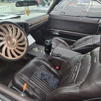 A1 Foam & Fabrics - My 1972 buick electra limited, with 2010 lincoln mks seats.... A-1 provided the solid color to match the embossed vinyl i already had!!!! - Fabric Stores Near Me - Santa Ana, California
