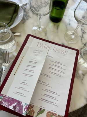 Menu photo 4 Park Rose New York, NY