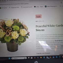 This is the flowers I chose upgrading to Premium ($89). The two don't even look alike! This is the flowers I chose upgrading to Premium ($89). The two don't even look alike!
