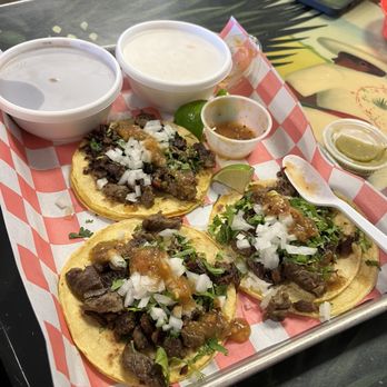 El Jarocho - Carne asada tacos, white rice and plain black beans. - International Grocery Near Me - Valley Park, Missouri El Jarocho - Carne asada tacos, white rice and plain black beans. - International Grocery Near Me - Valley Park, Missouri