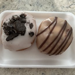 Cookies and Cream (left) & Nutella (right)