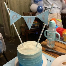 Purple Door Bakery - Smash cake for first birthday