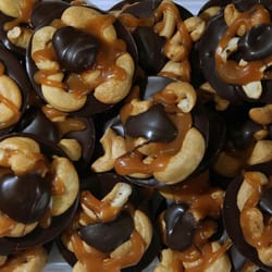 Chocolate Works - Cashew Caramel Clusters