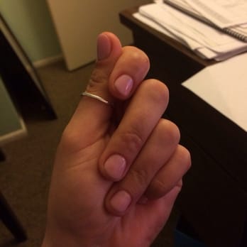 Magic Nails - Love this subtle pink. Well done shellac job! - Nail Salons Near Me - Edmonds, Washington