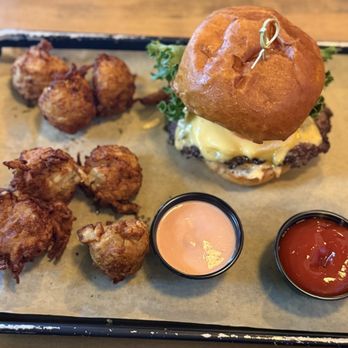 The Rail - Smashburger with tater fries - Burgers Near Me - Strongsville, Ohio The Rail - Smashburger with tater fries - Burgers Near Me - Strongsville, Ohio