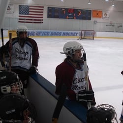 Glacier Ice Arena - Between periods