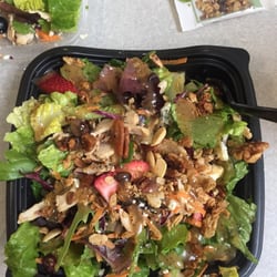 Market salad with apple cider dressing, So good!