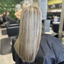 Utopia Salon - My beautiful hair after seeing Olga