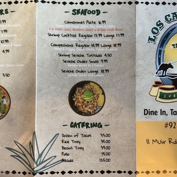 Los Caporales Taqueria - Menu, November 2023 - Breakfast & Brunch Near Me - Martinez, California
