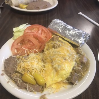 Art's Corner Cafe - Chile Verde Omelette - Breakfast & Brunch Near Me - Ventura, California