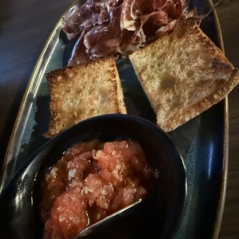 Puerta del Sol - Crispy toasts with ham - Tapas/Small Plates Near Me - San Jose, California
