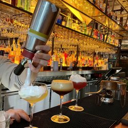 The Alchemist - Mezcal Meringue, Espresso Martini, French Kiss