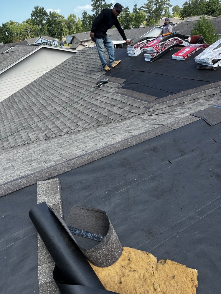 Slide of VG Roofing Service