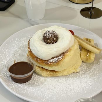 Fluffy Fluffy - banana nutella pancake - Pancakes Near Me - Elk Grove, California Fluffy Fluffy - banana nutella pancake - Pancakes Near Me - Elk Grove, California