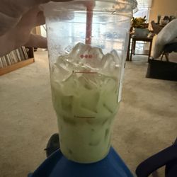 Dunkin' - Iced Macha Latte with "less ice" ... I'd hate to see what regular ice is