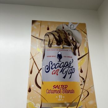 Scoops On Tap - Sign - Ice Cream & Frozen Yogurt Near Me - Covina, California