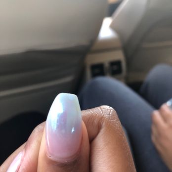 Belle Nails and Spa - Acrylic nails ombré powder with gel - Nail Salons Near Me - Concord, California