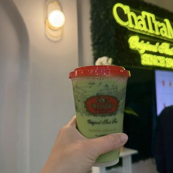 ChaTraMue Original Thai Tea - Thai green tea - Bubble Tea Near Me - Los Angeles, California