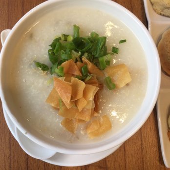 Tim Ho Wan - Congee w/pork and preserved egg - Dim Sum Near Me - Honolulu, Hawaii Tim Ho Wan - Congee w/pork and preserved egg - Dim Sum Near Me - Honolulu, Hawaii
