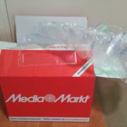 Media Markt - Bezorgen word met uiterste voorzichtigheid volbracht en alles is heel aangekomen